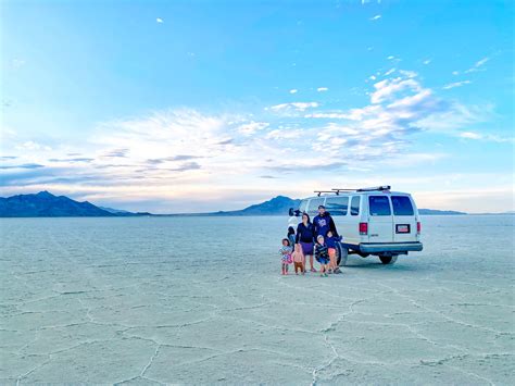 Sunset At The Bonneville Salt Flats Utawesome