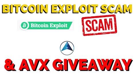 To double your bitcoins is easy, you need to send the bitcoins to this address. Adverx Token Giveaway & Bitcoin Exploit Scam Warning - YouTube