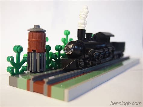 Lego Ideas Microscaled Steam Locomotive