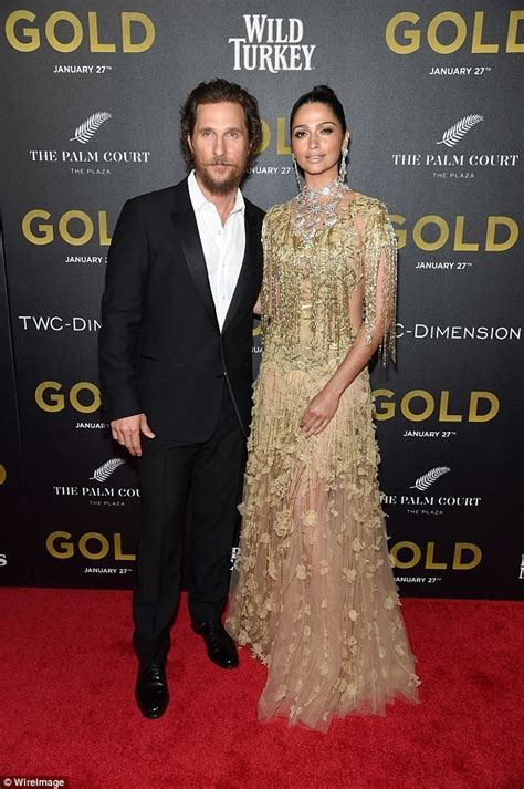 Camila Alves Attends Gold Premiere In Nyc With Her Husband Matthew