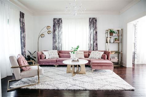 Pink Living Room Decor Elegant Living Room Decor Glam Living Room Homedecor Living Room