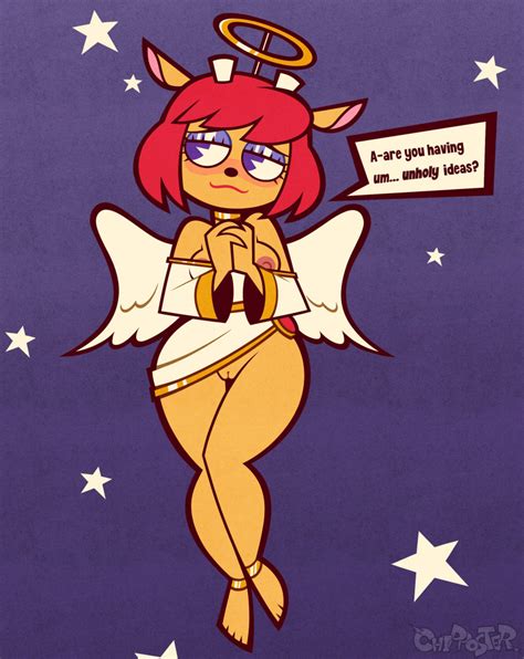 Rule 34 Angel Anthro Breasts Chipposter Female Female Only Lammy Lamb