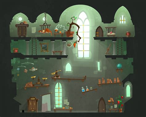 Tiny Thief Test By Cyrilcorallo On Deviantart Game Level Design Game