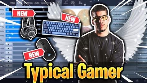 Fortnite game wallpaper, gamer, gamers, human representation. Typical Gamer's Fortnite SETTINGS, SENSITIVITY and ...