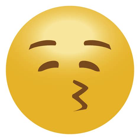 Emoticon De Emoji De Beso Descargar PNG SVG Transparente
