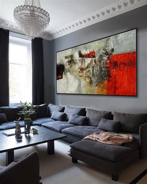 30 Modern Large Wall Decor Ideas For Living Room