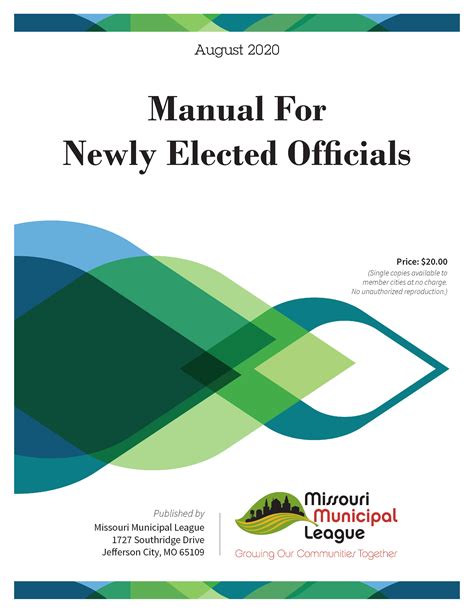 Manual For Newly Elected Officials