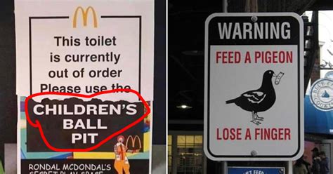 50 Funny Signs That Are Intentionally Or Unintentionally Hilarious