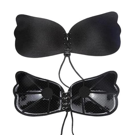 Blackless Self Adhesive Strapless Bra Stick With Gel Silicone Push Up For Women High Quality