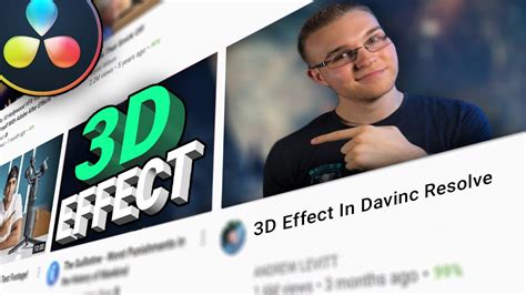 Sick 3d Video Effect A Davinci Resolve Tutorial