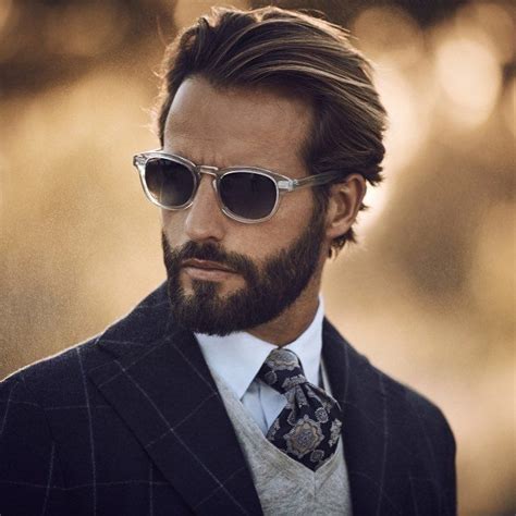 The Best Sunglasses Click Here Beard Suit Mens Hairstyles With