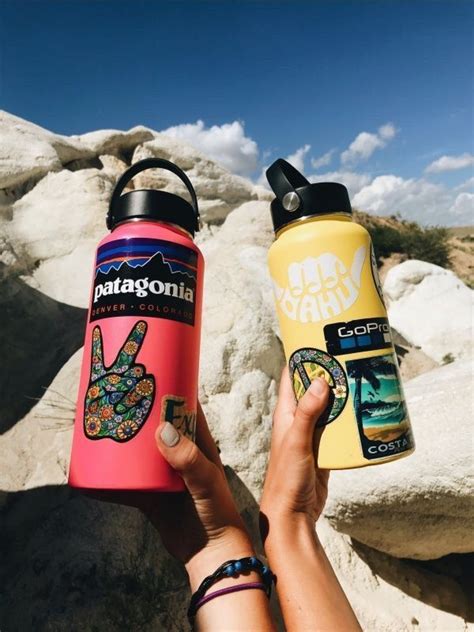Happy Vibes Good Vibes Hydro Flask Water Bottle Vsco Pictures Cute