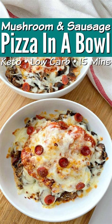 The almond flour gives a nice bite to the pizza and you can also use coconut flour. Keto Pizza In A Bowl | Recipe in 2020 | Pizza bowl, Low carb dinner recipes, Keto recipes easy