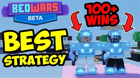 Roblox Bedwars Best Strategy Win Every Game Youtube
