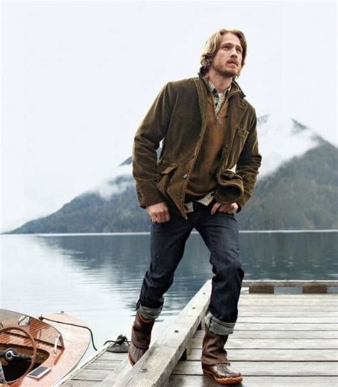 Rugged Look Mens Outdoor Fashion Mens Style Looks Outdoor Fashion