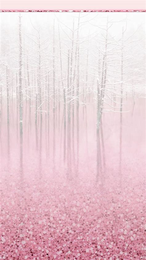 Winter Pink Wallpapers Wallpaper Cave