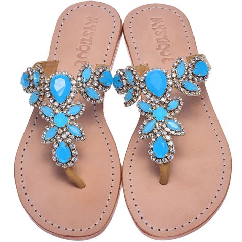 Mystique Sandals Is The Premiere Women S Jeweled Sandals Brand A Los Angeles Based Company That