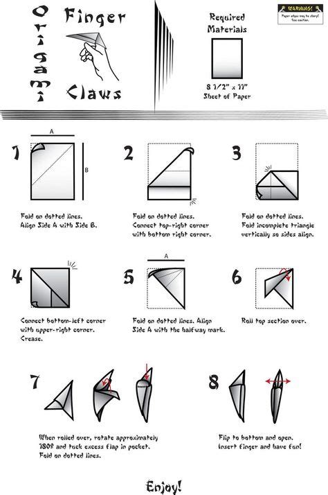How To Make Origami Claws With Square Paper Patricia Sinclairs