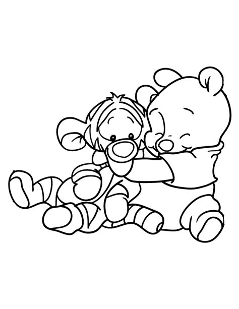 Winnie Pooh Bebe Para Dibujar 10 Dibujos De Tigger Bebe Ayayhome
