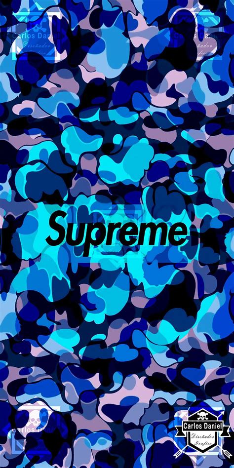 Bape Supreme Blue Supreme Bape Iphone Hd Phone Wallpaper Pxfuel