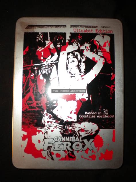 HORROR ADDICTION DVD BLU RAY CANNIBAL FEROX 1981