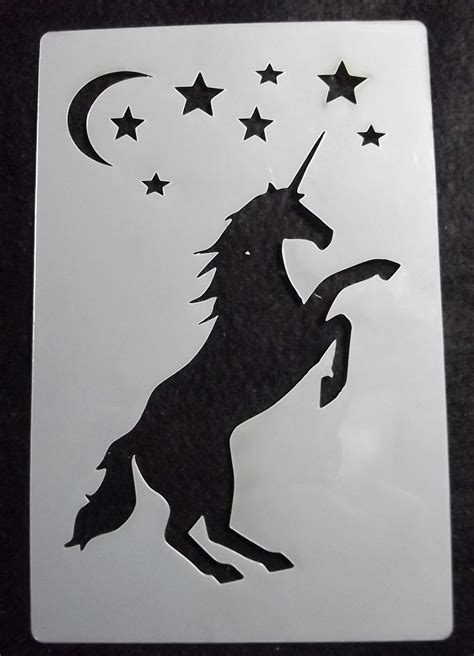 5 Best Unicorn Stencils Free Printable Printableecom 5 Best Unicorn