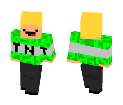 Get Green Tnt Man Minecraft Skin For Free Superminecraftskins