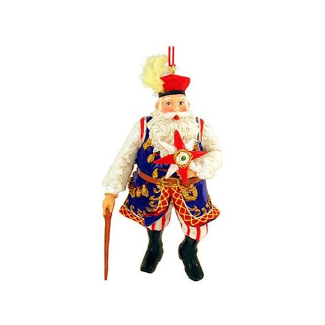 Polish Santa Claus Ornament Santa Claus Santa Ornaments