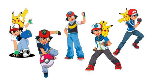 How Ash Ketchums Character Design Has Evolved Over The Years