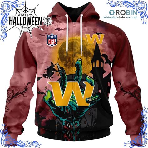 Commanders Nfl Halloween Jersey All Over Print Aop Shirt