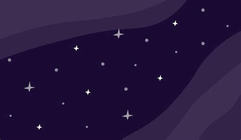 Cielo espacial nocturno estrellado con vía láctea e ilustración de