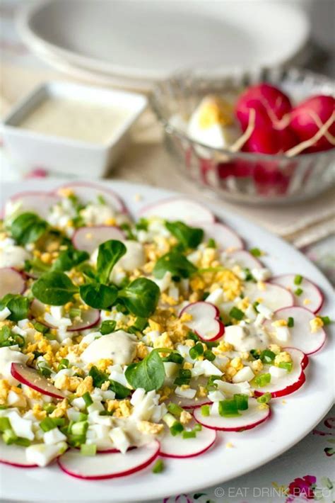 Mayonnaise or salad dressing—what's the difference? Radish Salad With Eggs & Creamy Dressing | Recipe | Radish ...