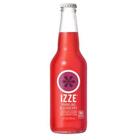 King Soopers Izze Sparkling Juice Drink Blackberry Flavored Juice