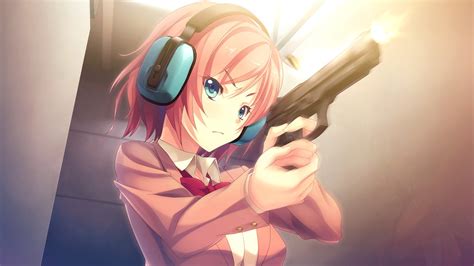 anime girls anime women with guns innocent bullet kanzaki sayaka