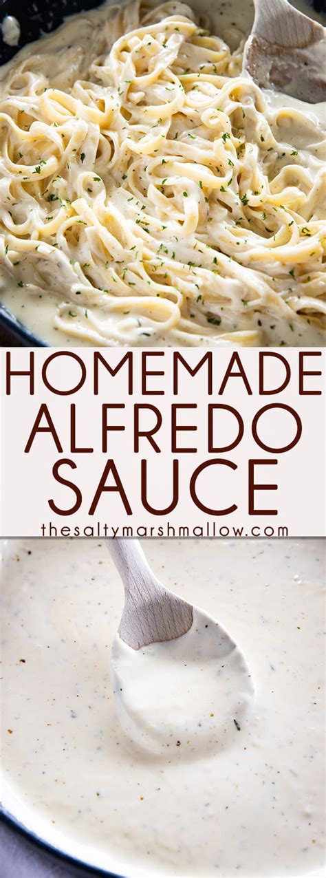 Best Homemade Alfredo Sauce Is Rich Creamy And Packed With Garlic