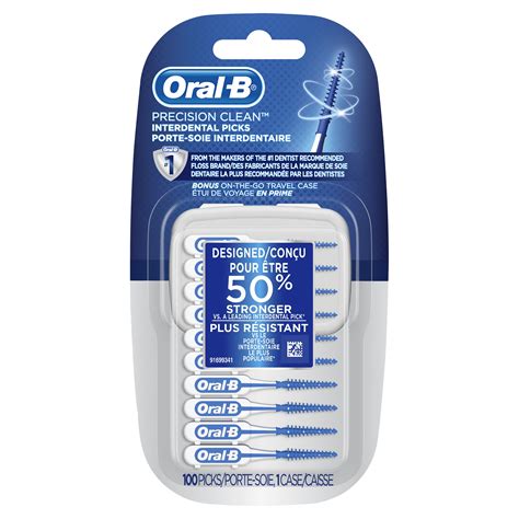 Oral B Precision Clean Interdental Picks 100 Count
