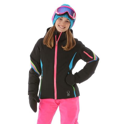 Spyder Girls Pandora Jacket Jackets Ski Girl Girls Ski Jacket