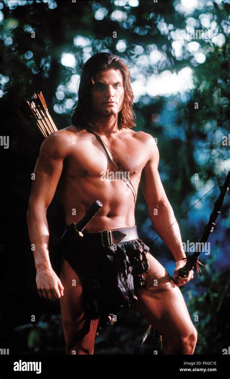 Aug 03 1998 Hollywood Ca Usa Casper Van Dien Stars As Tarzan In