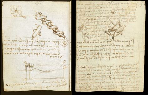 Marvelous Scans Of Leonardo Da Vincis Journals Boing Boing