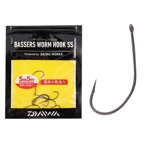 Daiwa Bassers Worm Hook Fine Finesse