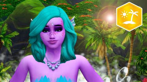 The Sims 4 Island Living Create A Sim Mermaids Screen