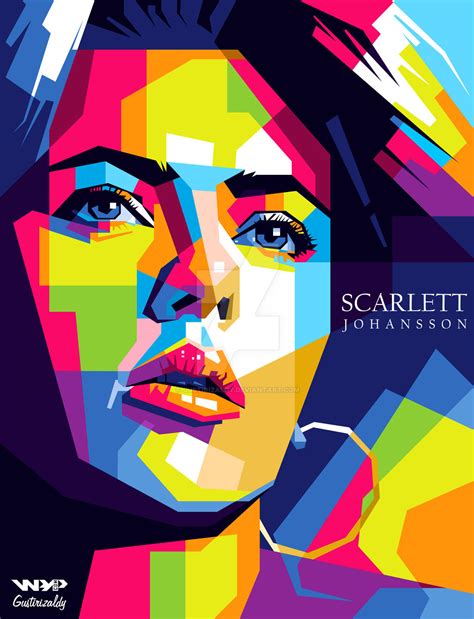 Wpap Scarlett Johansson By Gustirizaldy On Deviantart