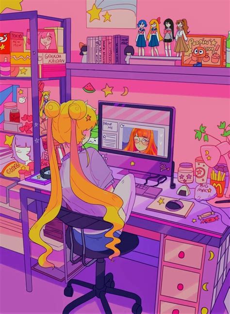 Sailor Moon Aesthetic Aesthetic Art Aesthetic Anime Trendy Wallpaper Kawaii Wallpaper Girl