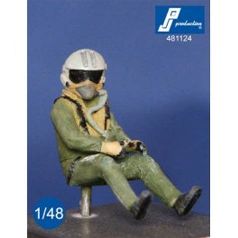 Pj Productions Rafale Pilot Seated In Aircraft Figures 148