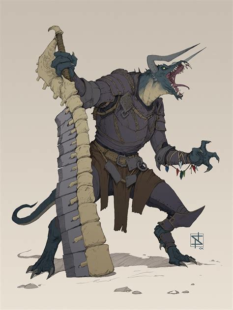 Maybe you would like to learn more about one of these? ARTOC Black Dragonborn Oathbreaker Paladin : DnD