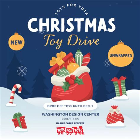 Deliver Joy This Season Toys For Tots The Washington Design Center