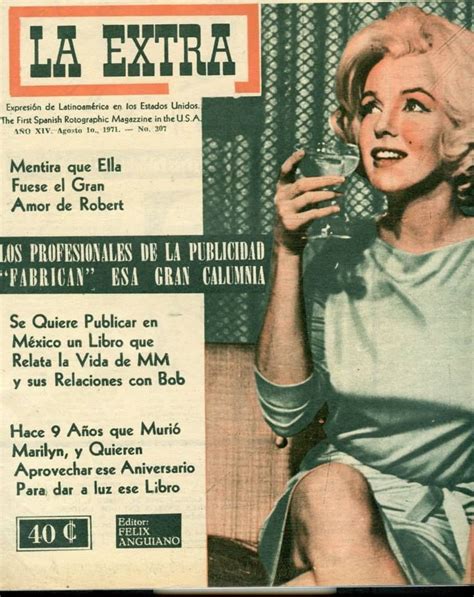 La Extra August 10th 1971 Spanish Language Magazine From Usa
