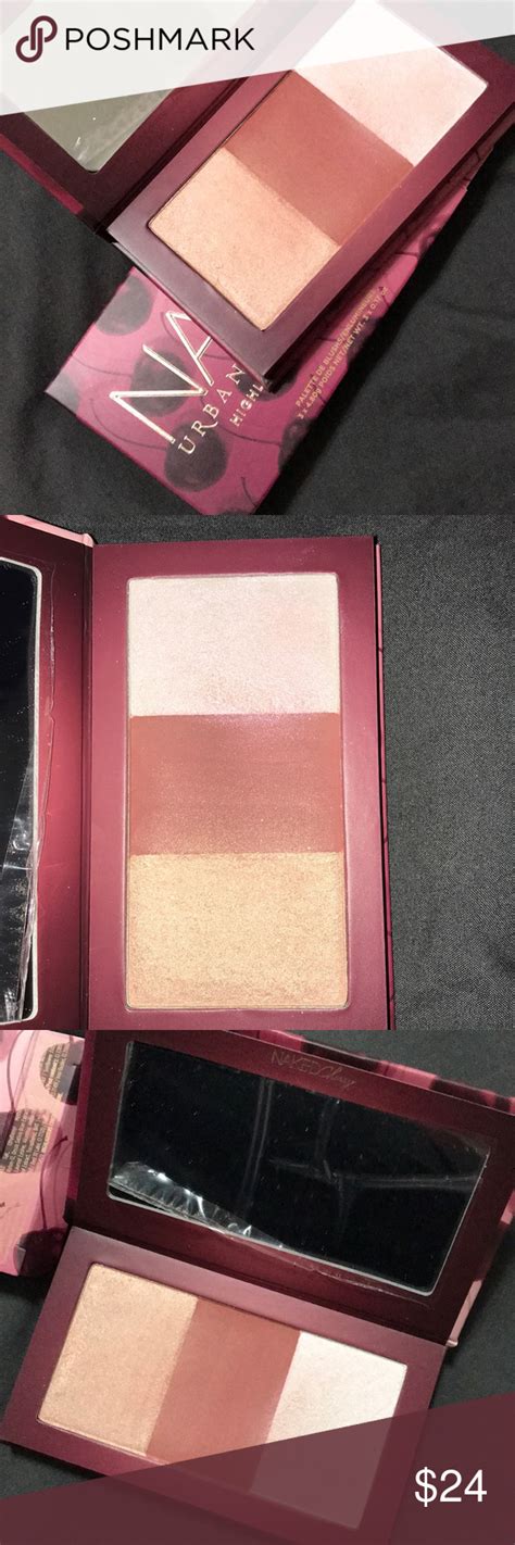 Urban Decay Cherry Highlight Blush Palette Ud Cherry Highlight And