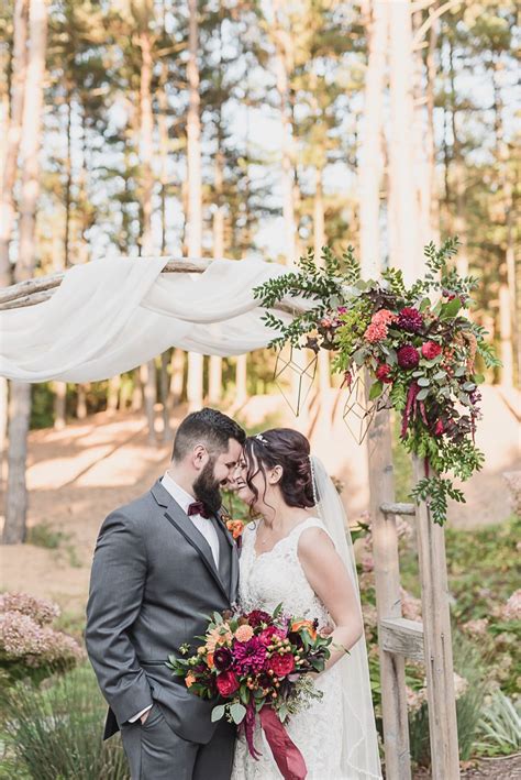 Grey And Cranberry Wedding Color Palette For This Fall Oakhurst Country