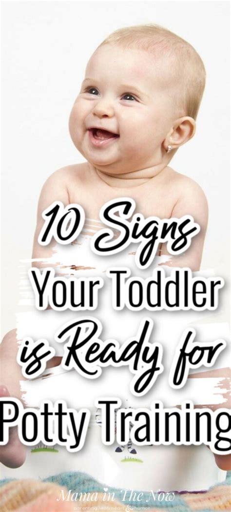 10 Signs Your Toddler Is Ready For Potty Training Potty Training